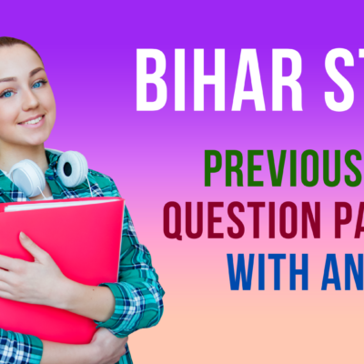 Bihar STET Previous Year Question Papers With Answer